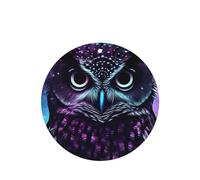 6 Pcs Car Air Fresheners Hanging Air Freshener Fragrance Scented Cards Car Aromatherapy Tablets Purple Owl Car Freshener Car Interior Mirror Pendant Gifts for Women Men