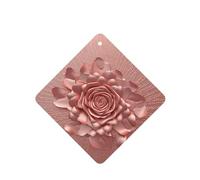 6 Pcs Car Air Fresheners Hanging Air Freshener Fragrance Scented Cards Car Aromatherapy Tablets Rose Gold Car Freshener Car Interior Mirror Pendant Gifts for Women Men