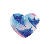 6 Pcs Car Air Fresheners Hanging Air Freshener Fragrance Scented Cards Car Aromatherapy Tablets Sea Animals Stingrays Car Freshener Car Interior Mirror Pendant Gifts for Women Men