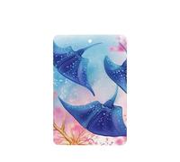 6 Pcs Car Air Fresheners Hanging Air Freshener Fragrance Scented Cards Car Aromatherapy Tablets Sea Animals Stingrays Car Freshener Car Interior Mirror Pendant