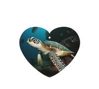 6 Pcs Car Air Fresheners Hanging Air Freshener Fragrance Scented Cards Car Aromatherapy Tablets Sea Turtle Car Freshener Car Interior Mirror Pendant Gifts for Women Men