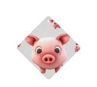 6 Pcs Car Air Fresheners Hanging Air Freshener Fragrance Scented Cards Car Aromatherapy Tablets Smiling Animal Car Interior Mirror Pendant Gifts for Women Men