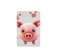 6 Pcs Car Air Fresheners Hanging Air Freshener Fragrance Scented Cards Car Aromatherapy Tablets Smiling Animal Car Freshener Car Interior Mirror Pendant Gifts for Women Men