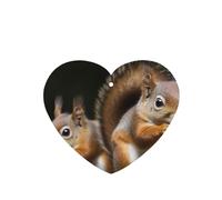 6 Pcs Car Air Fresheners Hanging Air Freshener Fragrance Scented Cards Car Aromatherapy Tablets Squirrel Animal Car Interior Mirror Pendant Gifts for Women Men