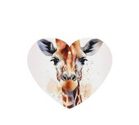 6 Pcs Car Air Fresheners Hanging Air Freshener Fragrance Scented Cards Car Aromatherapy Tablets Stylish Animal Watercolor Giraffe Car Interior Mirror Pendant Gifts for Women Men