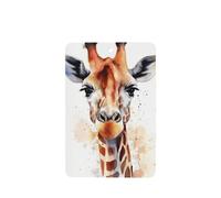 6 Pcs Car Air Fresheners Hanging Air Freshener Fragrance Scented Cards Car Aromatherapy Tablets Stylish Animal Watercolor Giraffe Car Interior Mirror Pendant Gifts for Women Men