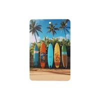6 Pcs Car Air Fresheners Hanging Air Freshener Fragrance Scented Cards Car Aromatherapy Tablets Surf's up Surfboard Car Interior Mirror Pendant Gifts for Women Men