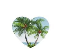 6 Pcs Car Air Fresheners Hanging Air Freshener Fragrance Scented Cards Car Aromatherapy Tablets Tropical Palm Tree Car Freshener Car Interior Mirror Pendant Gifts for Women Men