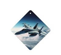 6 Pcs Car Air Fresheners Hanging Fragrance Scented Cards Car Aromatherapy Tablets Aircraft Fighter Jets Auto Interior Mirror Pendant Gifts for Women Men