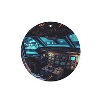 6 Pcs Car Air Fresheners Hanging Fragrance Scented Cards Car Aromatherapy Tablets Airplane Cockpit Car Interior Mirror Pendant Gifts for Women Men