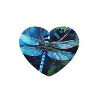 6 Pcs Car Air Fresheners Hanging Fragrance Scented Cards Car Aromatherapy Tablets Art Blue Dragonfly Auto Interior Mirror Pendant Gifts for Women Men