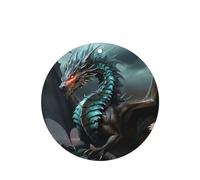 6 Pcs Car Air Fresheners Hanging Fragrance Scented Cards Car Aromatherapy Tablets Cool Dragon Auto Interior Mirror Pendant Gifts for Women Men