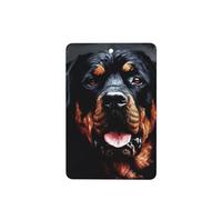 6 Pcs Car Air Fresheners Hanging Fragrance Scented Cards Car Aromatherapy Tablets Cool Rottweiler Dog Art Car Interior Mirror Pendant Gifts for Women Men