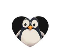 6 Pcs Car Air Fresheners Hanging Fragrance Scented Cards Car Aromatherapy Tablets Cute Penguins Car Interior Mirror Pendant Gifts for Women Men