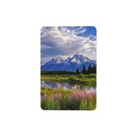 6 Pcs Car Air Fresheners Hanging Fragrance Scented Cards Car Aromatherapy Tablets grand teton national park Car Interior Mirror Pendant Gifts for Women Men