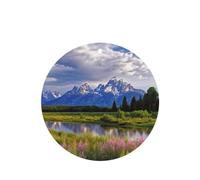 6 Pcs Car Air Fresheners Hanging Fragrance Scented Cards Car Aromatherapy Tablets grand teton national park Car Interior Mirror Pendant Gifts for Women Men