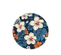 6 Pcs Car Air Fresheners Hanging Fragrance Scented Cards Car Aromatherapy Tablets Hawaii Flower Auto Interior Mirror Pendant Gifts for Women Men