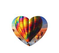 6 Pcs Car Air Fresheners Hanging Fragrance Scented Cards Car Aromatherapy Tablets Hot Air Balloons Car Interior Mirror Pendant Gifts for Women Men