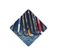 6 Pcs Car Air Fresheners Hanging Fragrance Scented Cards Car Aromatherapy Tablets Ice Hockey Sticks Auto Interior Mirror Pendant Gifts for Women Men