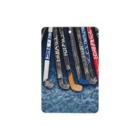 6 Pcs Car Air Fresheners Hanging Fragrance Scented Cards Car Aromatherapy Tablets Ice Hockey Sticks Auto Interior Mirror Pendant Gifts for Women Men