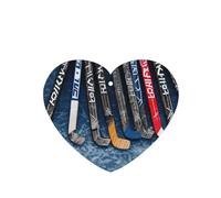 6 Pcs Car Air Fresheners Hanging Fragrance Scented Cards Car Aromatherapy Tablets Ice Hockey Sticks Auto Interior Mirror Pendant Gifts for Women Men