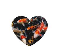 6 Pcs Car Air Fresheners Hanging Fragrance Scented Cards Car Aromatherapy Tablets Japan Fancy Koi Carp Fishes Auto Interior Mirror Pendant Gifts for Women Men