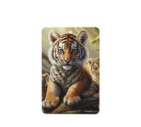 6 Pcs Car Air Fresheners Hanging Fragrance Scented Cards Car Aromatherapy Tablets Jungle Tigers Cub Car Interior Mirror Pendant Gifts for Women Men