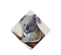 6 Pcs Car Air Fresheners Hanging Fragrance Scented Cards Car Aromatherapy Tablets Koala and Butterfly Auto Interior Mirror Pendant Gifts for Women Men