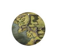 6 Pcs Car Air Fresheners Hanging Fragrance Scented Cards Car Aromatherapy Tablets Middle Earth Map Auto Interior Mirror Pendant Gifts for Women Men