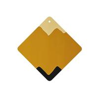 6 Pcs Car Air Fresheners Hanging Fragrance Scented Cards Car Aromatherapy Tablets Mustard Yellow and Black Auto Interior Mirror Pendant Gifts for Women Men