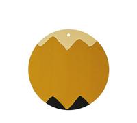 6 Pcs Car Air Fresheners Hanging Fragrance Scented Cards Car Aromatherapy Tablets Mustard Yellow and Black Auto Interior Mirror Pendant Gifts for Women Men