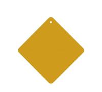 6 Pcs Car Air Fresheners Hanging Fragrance Scented Cards Car Aromatherapy Tablets Mustard Yellow Auto Interior Mirror Pendant Gifts for Women Men
