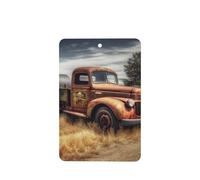 6 Pcs Car Air Fresheners Hanging Fragrance Scented Cards Car Aromatherapy Tablets Old Truck Car Auto Interior Mirror Pendant Gifts for Women Men