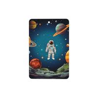 6 Pcs Car Air Fresheners Hanging Fragrance Scented Cards Car Aromatherapy Tablets Outer Space Rocket Astronaut Car Interior Mirror Pendant Gifts for Women Men