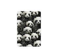6 Pcs Car Air Fresheners Hanging Fragrance Scented Cards Car Aromatherapy Tablets Panda Graphic Black and White Auto Interior Mirror Pendant Gifts for Women Men