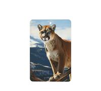 6 Pcs Car Air Fresheners Hanging Fragrance Scented Cards Car Aromatherapy Tablets Panther Mountain Lion Auto Interior Mirror Pendant Gifts for Women Men