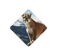 6 Pcs Car Air Fresheners Hanging Fragrance Scented Cards Car Aromatherapy Tablets Panther Mountain Lion Auto Interior Mirror Pendant Gifts for Women Men