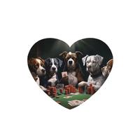 6 Pcs Car Air Fresheners Hanging Fragrance Scented Cards Car Aromatherapy Tablets Playing Poker Dogs Auto Interior Mirror Pendant Gifts for Women Men
