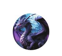 6 Pcs Car Air Fresheners Hanging Fragrance Scented Cards Car Aromatherapy Tablets Purple Dragon Purple Moon Auto Interior Mirror Pendant Gifts for Women Men