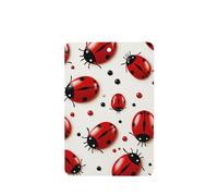 6 Pcs Car Air Fresheners Hanging Fragrance Scented Cards Car Aromatherapy Tablets Red Ladybug Auto Interior Mirror Pendant Gifts for Women Men