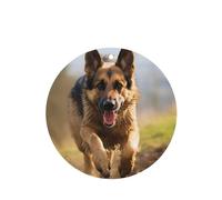 6 Pcs Car Air Fresheners Hanging Fragrance Scented Cards Car Aromatherapy Tablets Running german shepherd dog Auto Interior Mirror Pendant Gifts for Women Men
