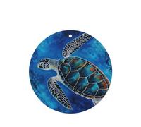 6 Pcs Car Air Fresheners Hanging Fragrance Scented Cards Car Aromatherapy Tablets Sea Turtle-Blue Car Interior Mirror Pendant Gifts for Women Men