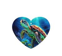 6 Pcs Car Air Fresheners Hanging Fragrance Scented Cards Car Aromatherapy Tablets Sea Turtles Diamond Painting Car Interior Mirror Pendant Gifts for Women Men