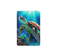 6 Pcs Car Air Fresheners Hanging Fragrance Scented Cards Car Aromatherapy Tablets Sea Turtles Diamond Painting Car Interior Mirror Pendant Gifts for Women Men