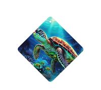 6 Pcs Car Air Fresheners Hanging Fragrance Scented Cards Car Aromatherapy Tablets Sea Turtles Diamond Painting Car Interior Mirror Pendant Gifts for Women Men