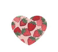 6 Pcs Car Air Fresheners Hanging Fragrance Scented Cards Car Aromatherapy Tablets Strawberry pattern Auto Interior Mirror Pendant Gifts for Women Men