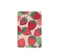 6 Pcs Car Air Fresheners Hanging Fragrance Scented Cards Car Aromatherapy Tablets Strawberry pattern Auto Interior Mirror Pendant Gifts for Women Men