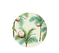 6 Pcs Car Air Fresheners Hanging Fragrance Scented Cards Car Aromatherapy Tablets Summer Coconut Tree Auto Interior Mirror Pendant Gifts for Women Men