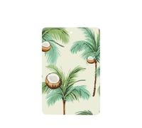 6 Pcs Car Air Fresheners Hanging Fragrance Scented Cards Car Aromatherapy Tablets Summer Coconut Tree Auto Interior Mirror Pendant Gifts for Women Men