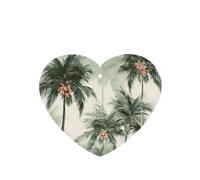 6 Pcs Car Air Fresheners Hanging Fragrance Scented Cards Car Aromatherapy Tablets Tropical Palm Trees Auto Interior Mirror Pendant Gifts for Women Men